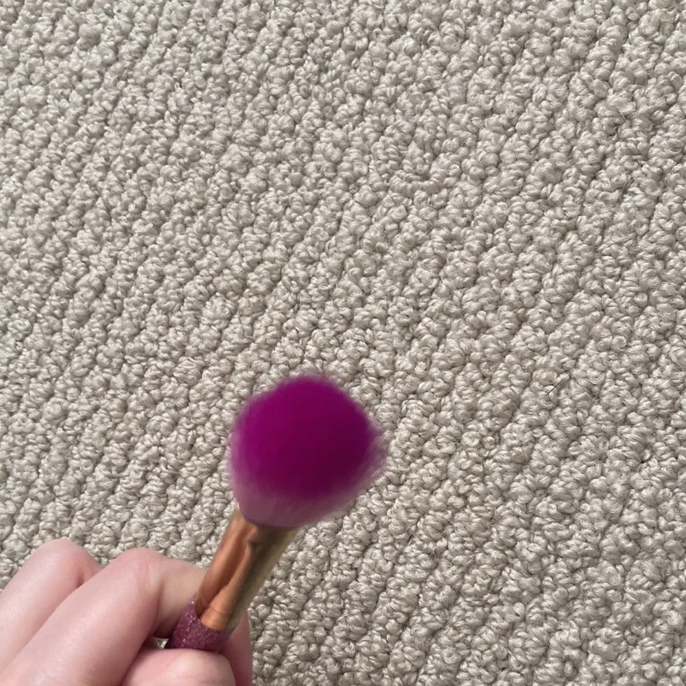 NEW Slmissglam Beauty Makeup Brush Sparkly Pink Ombré Powder Tool NWOT - Picture 4 of 6